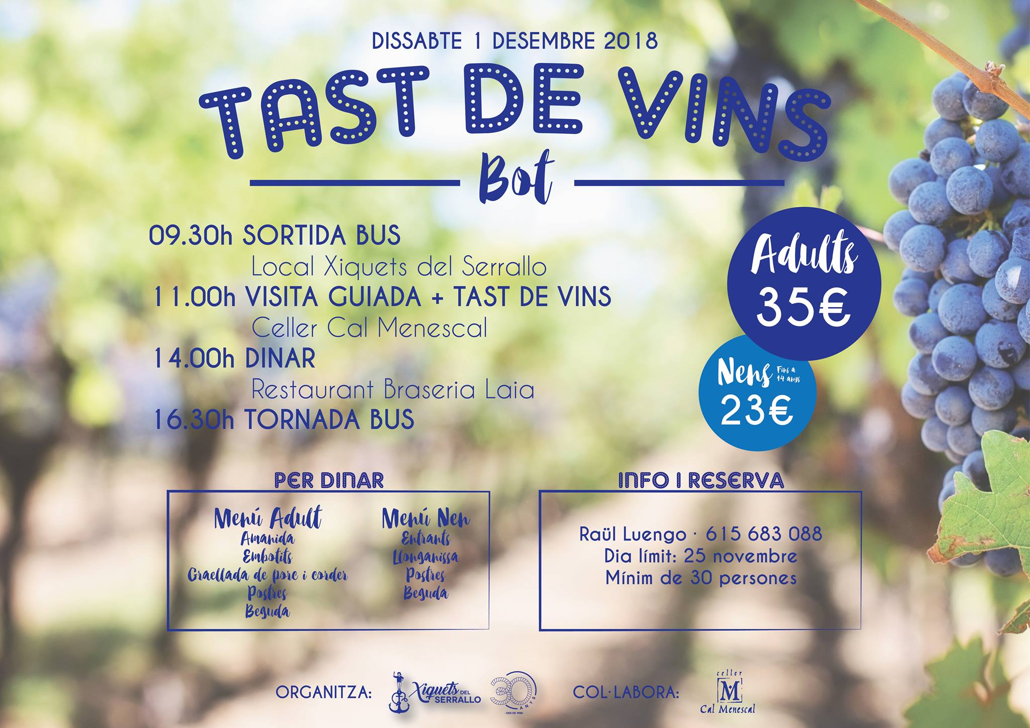 Tast de vins a Bot (Terra Alta)
