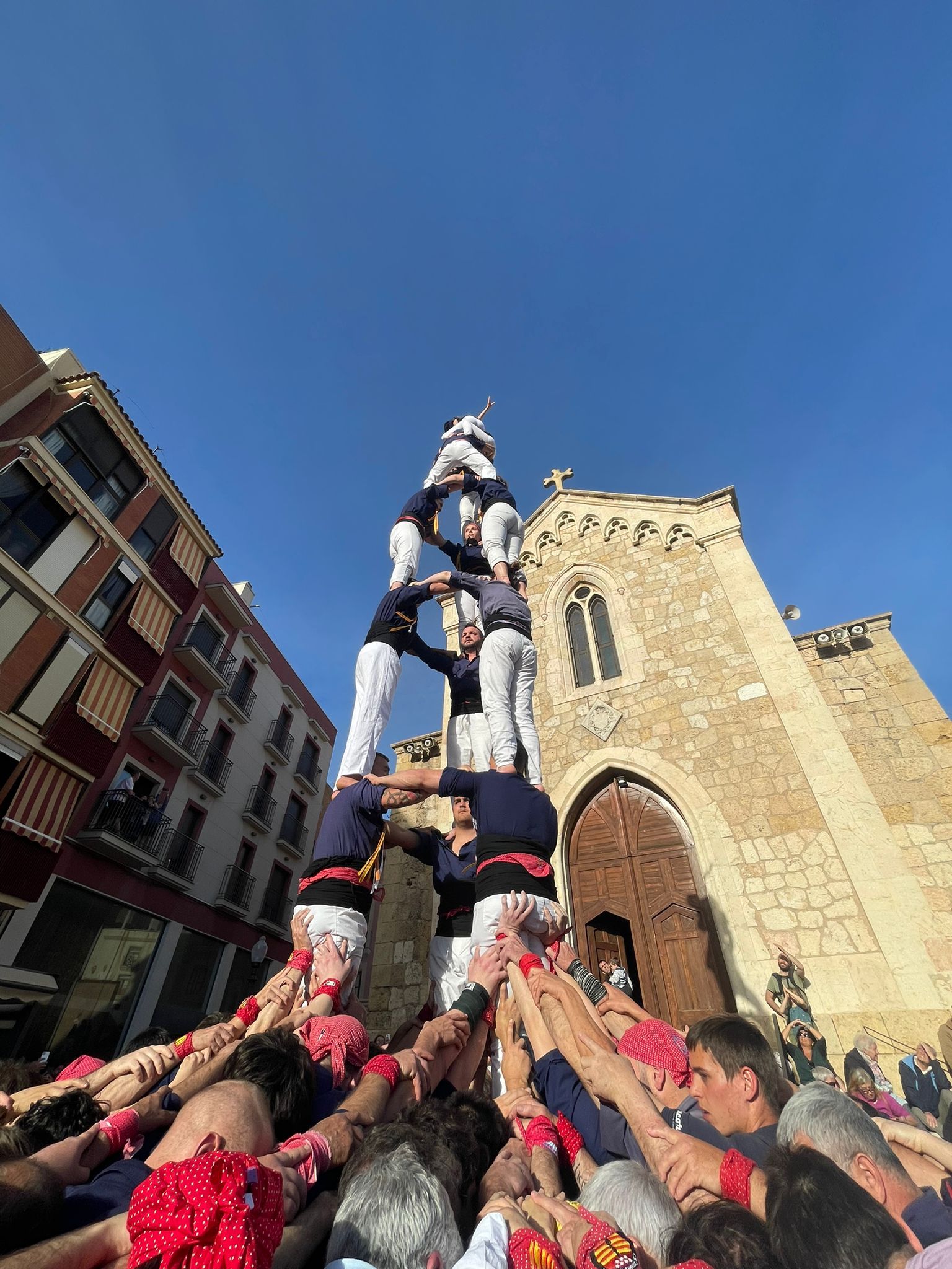 Els primers castells de 7 de la temporada arriben per la celebració del 35è aniversari