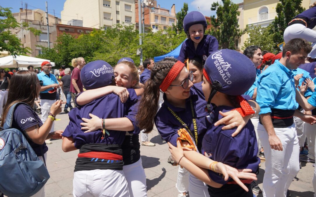 Els Xiquets del Serrallo descarreguen el 5 de 7 més matiner de la seva història a Terrassa