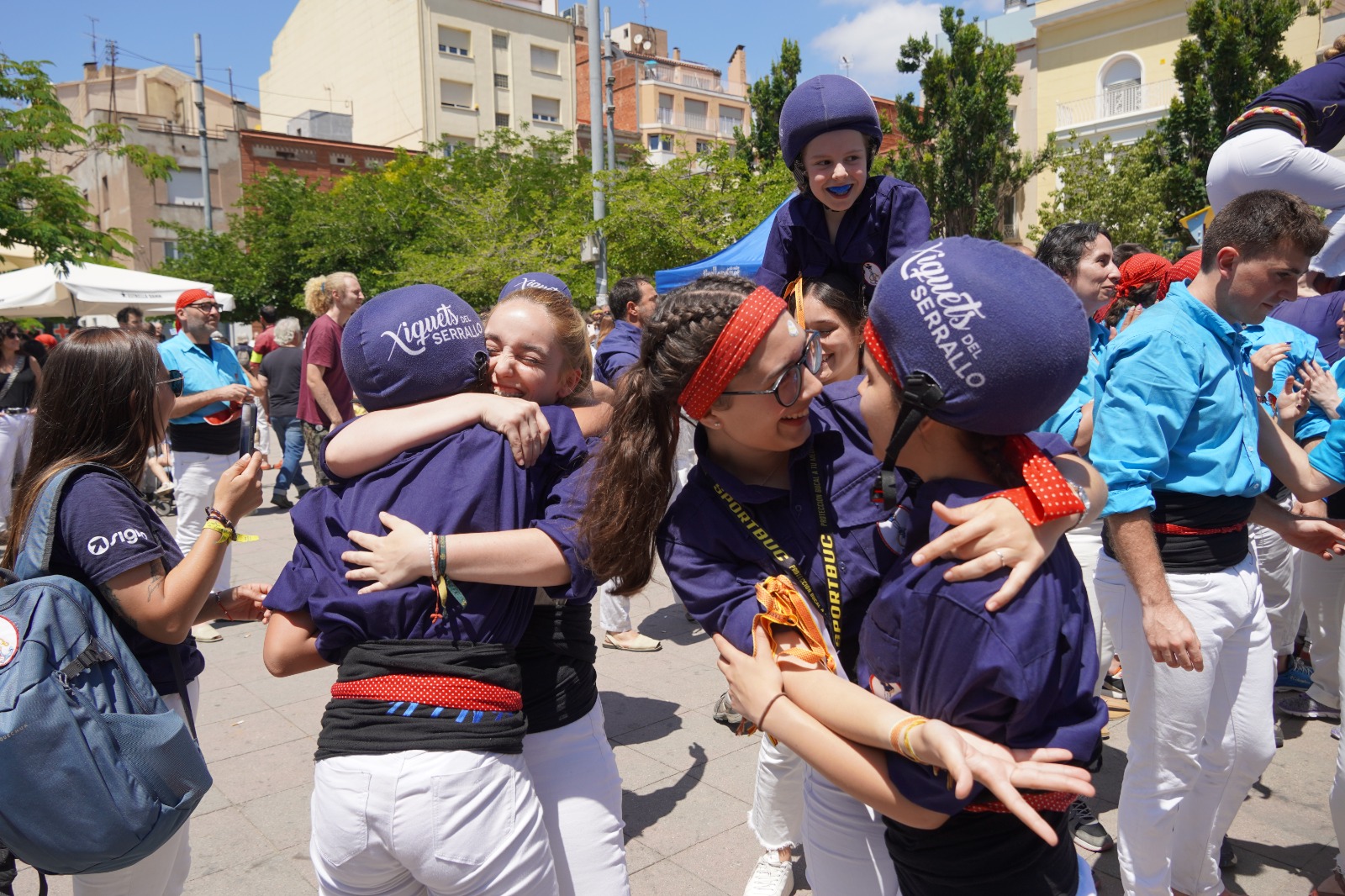 Els Xiquets del Serrallo descarreguen el 5 de 7 més matiner de la seva història a Terrassa