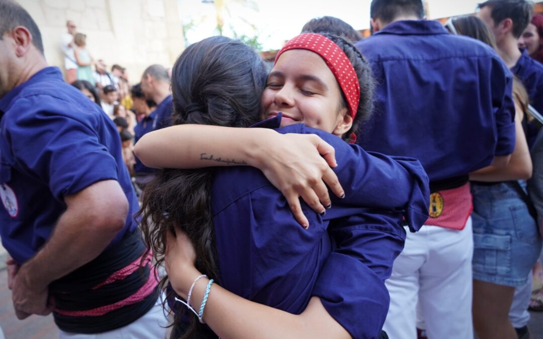 Tres castells de set i mig per la Mare de Déu del Carme