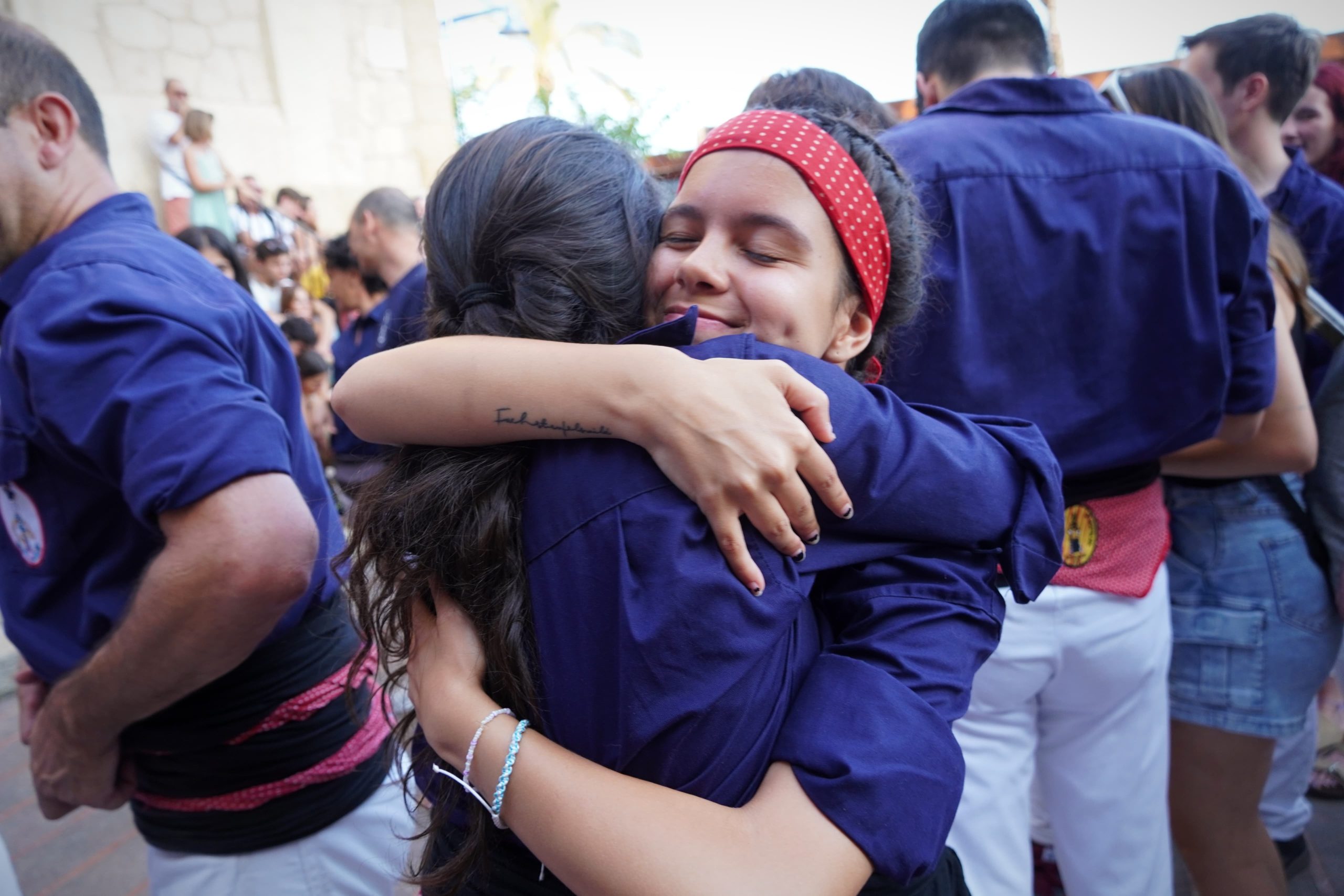 Tres castells de set i mig per la Mare de Déu del Carme