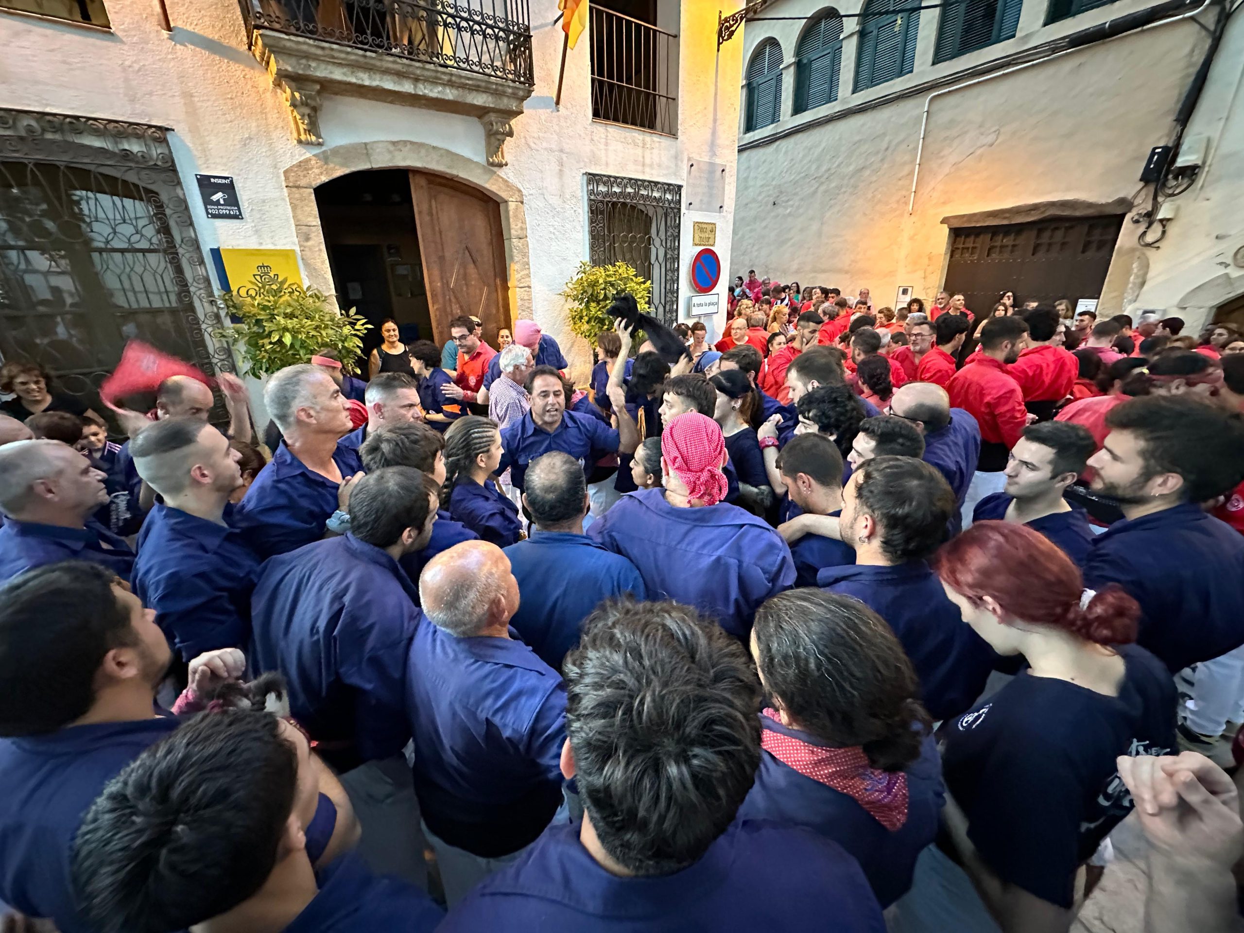 Repetim els tres castells de set i mig del Carme a la Riera de Gaià