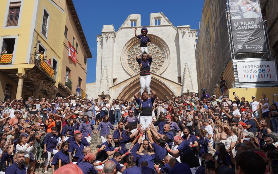La caiguda del pilar caminant eclipsa la millor diada de Santa Tecla