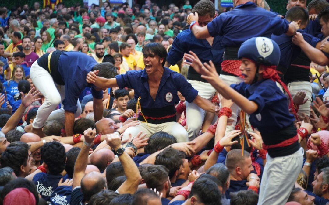 El primer 9 de 7 serrallenc de la història arriba pel Concurs de Castells