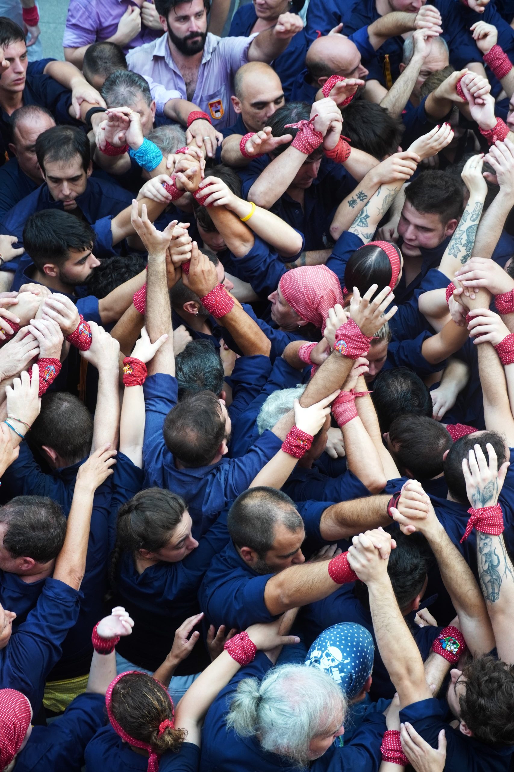Els Xiquets del Serrallo estrenen el 7 de 7 a la Canonja, el primer fora de casa