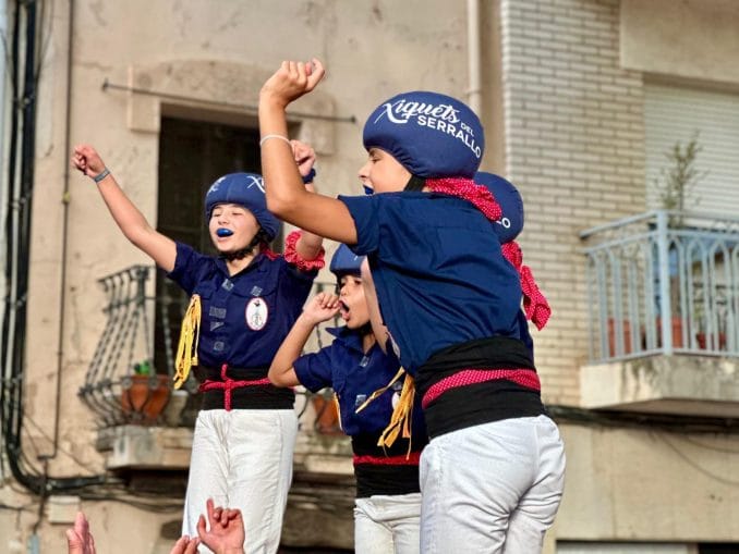 La Riera de Gaià veu el primer castell de 8 serrallenc fora de Tarragona