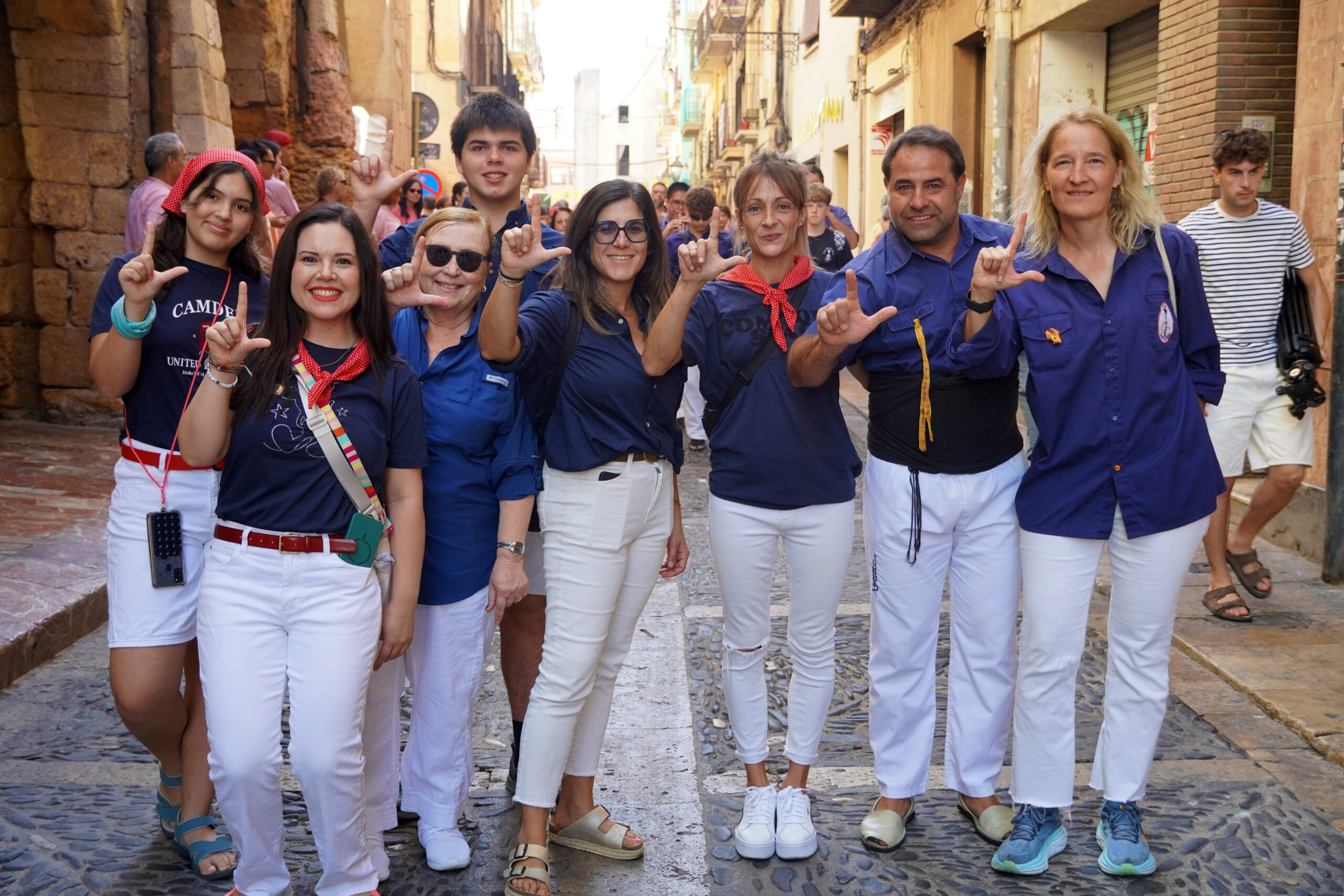 Els Xiquets del Serrallo recapten 1.291,13 euros per a la Fundació Catalana d’ELA Miquel Valls amb el Pilar Caminant solidari